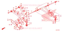 TRIANGLES AVANT pour Honda PIONEER 1000 M3 EPS de 2020