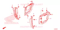 COUVERCLES LATERAUX pour Honda PIONEER 500 M2 de 2020