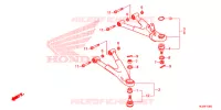 TRIANGLES AVANT pour Honda PIONEER 500 M2 CAMO de 2020