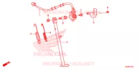BEQUILLE pour Honda CRF 250 L de 2019