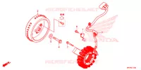 ALTERNATEUR pour Honda CB 500 F ABS de 2020