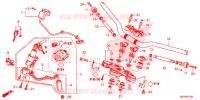 GUIDON   TE DE FOURCHE pour Honda CB 500 F ABS de 2020