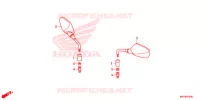 RETROVISEUR pour Honda CB 500 F ABS de 2020