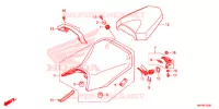 SELLE pour Honda CB 500 F ABS de 2020