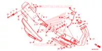 SILENCIEUX D'ECHAPPEMENT pour Honda CB 500 F ABS de 2020