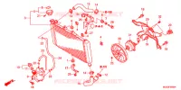 RADIATEUR pour Honda NC 700 X de 2012