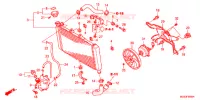 RADIATEUR pour Honda NC 700 X 35KW de 2012
