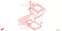 CYLINDRE pour Honda FOURTRAX 420 RANCHER 4X4 DCT EPS de 2020