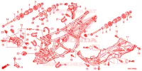 CADRE pour Honda FOURTRAX 420 RANCHER 4X4 ES CAMO de 2020