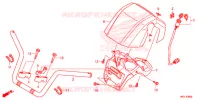 GUIDON pour Honda FOURTRAX 420 RANCHER 4X4 ES CAMO de 2020