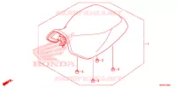 SELLE pour Honda FOURTRAX 420 RANCHER 4X4 Manual Shift de 2019