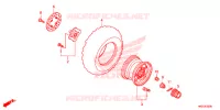 ROUE AVANT pour Honda FOURTRAX 420 RANCHER 4X4 EPS Manual Shift de 2020