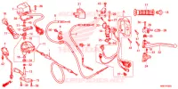 COMMODO   LEVIER   CABLE pour Honda FOURTRAX 500 RUBICON IRS DCT EPS DELUXE de 2018