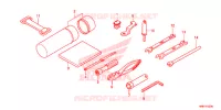 OUTIL pour Honda FOURTRAX 500 RUBICON IRS DCT EPS DELUXE de 2018