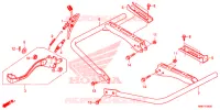 PEDALE   REPOSE PIED pour Honda FOURTRAX 500 RUBICON IRS DCT EPS DELUXE de 2018