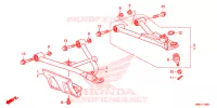 TRIANGLES AVANT pour Honda FOURTRAX 500 RUBICON IRS DCT EPS DELUXE de 2018
