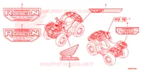 AUTOCOLLANTS pour Honda FOURTRAX 500 RUBICON DCT EPS DELUXE de 2019