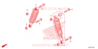 AMORTISSEUR AVANT pour Honda FOURTRAX 520 FOREMAN 4X4 BASE de 2023