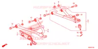 TRIANGLES AVANT pour Honda FOURTRAX 520 FOREMAN 4X4 BASE de 2023