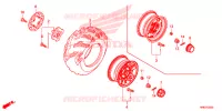 ROUE AVANT pour Honda FOURTRAX 520 FOREMAN RUBICON 4X4 AT DCT EPS de 2020