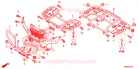 SUPPORT pour Honda FOURTRAX 520 FOREMAN 4X4 ES PS de 2020