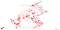 BRAS ARRIERE pour Honda FOURTRAX 520 RUBICON 4X4 EPS CAMO de 2020