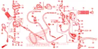 LEVIER DE GUIDON   CABLE   COMMODO pour Honda FOURTRAX 420 RANCHER 4X4 ES de 2020