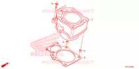 CYLINDRE pour Honda FOURTRAX 420 RANCHER 2X4 Electric Shift de 2020