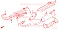 SILENCIEUX D'ECHAPPEMENT pour Honda FOURTRAX 420 RANCHER 2X4 Electric Shift de 2020