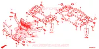 SUPPORT pour Honda FOURTRAX 520 FOREMAN 4X4 EPS de 2020