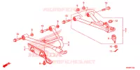 TRIANGLES AVANT pour Honda FOURTRAX 520 FOREMAN 4X4 EPS de 2020
