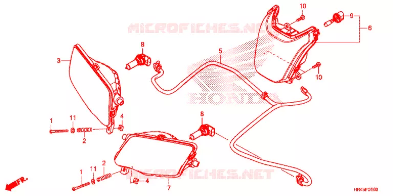 PHARE Honda ATV 520 FOURTRAX 2020  TRX520FM2L