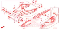 BRAS OSCILLANT pour Honda CBR 650 F 35KW RED de 2018