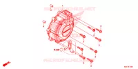 CARTER D'ALLUMAGE pour Honda CBR 650 F 35KW RED de 2018