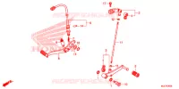 PEDALE pour Honda CBR 650 F 35KW RED de 2018
